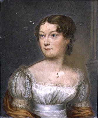 Selina FitzHerbert, c.1817 (ardósia) de William the Elder Corden
