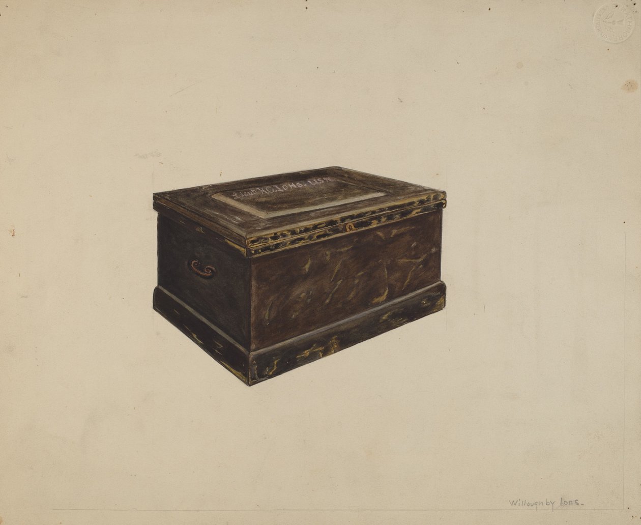 "Sea Chest", Marinha dos EUA de Willoughby Ions