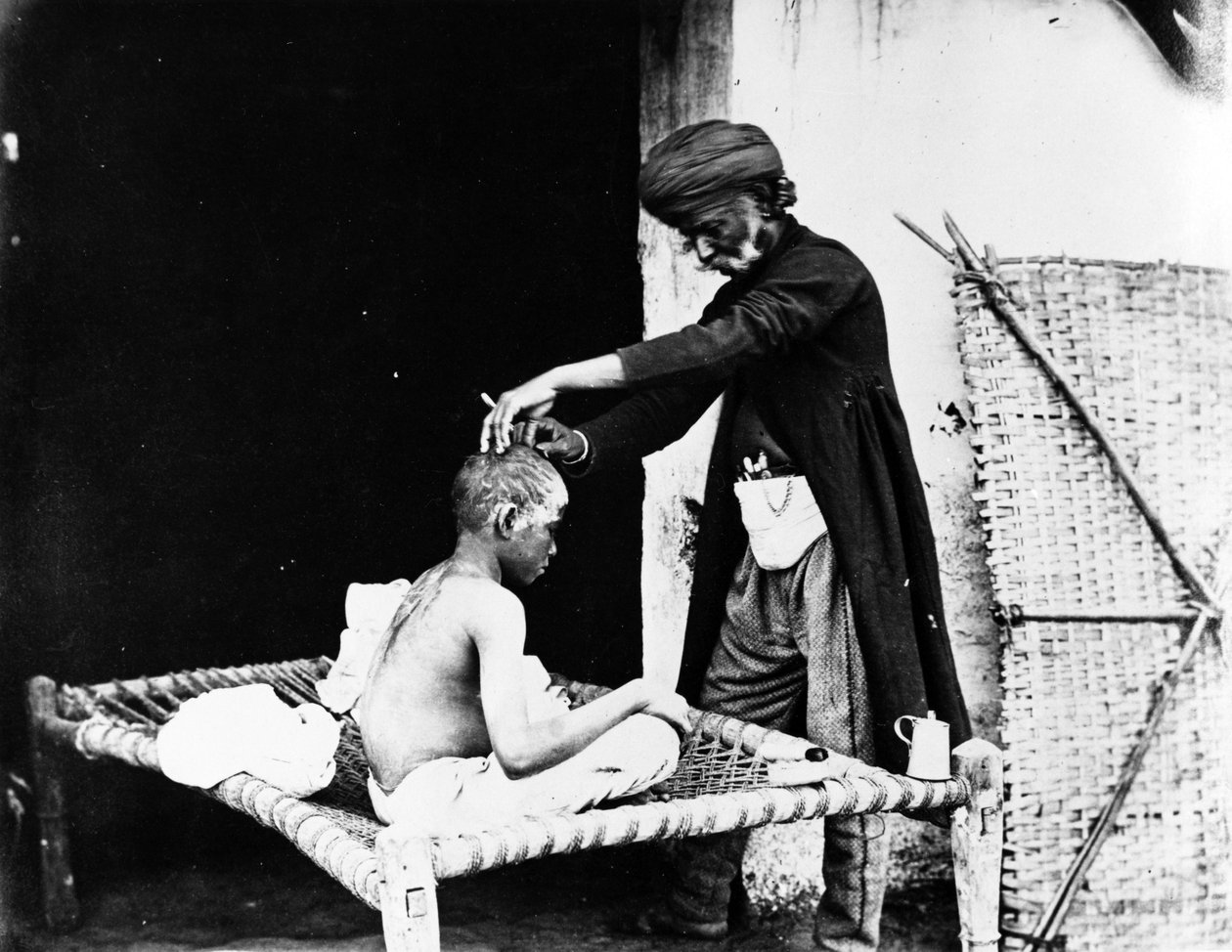 Barbeiro, c.1870s de Willoughby Wallace Hooper