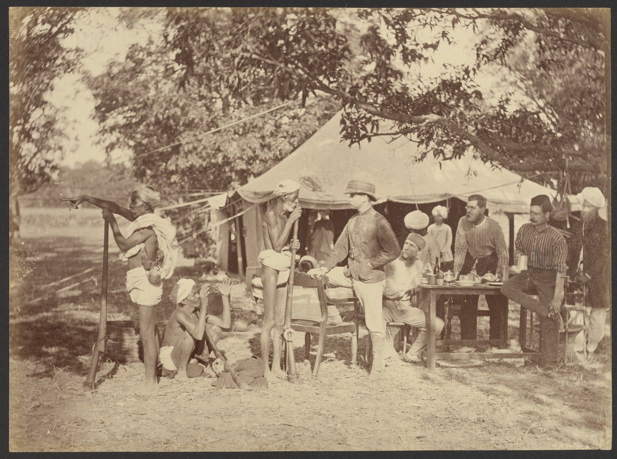 [Consulta no acampamento]. de Willoughby Wallace Hooper
