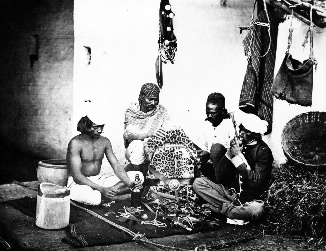 Cavaleiros, ou &39;Ghorawallahs&39;, c.1860s de Willoughby Wallace Hooper