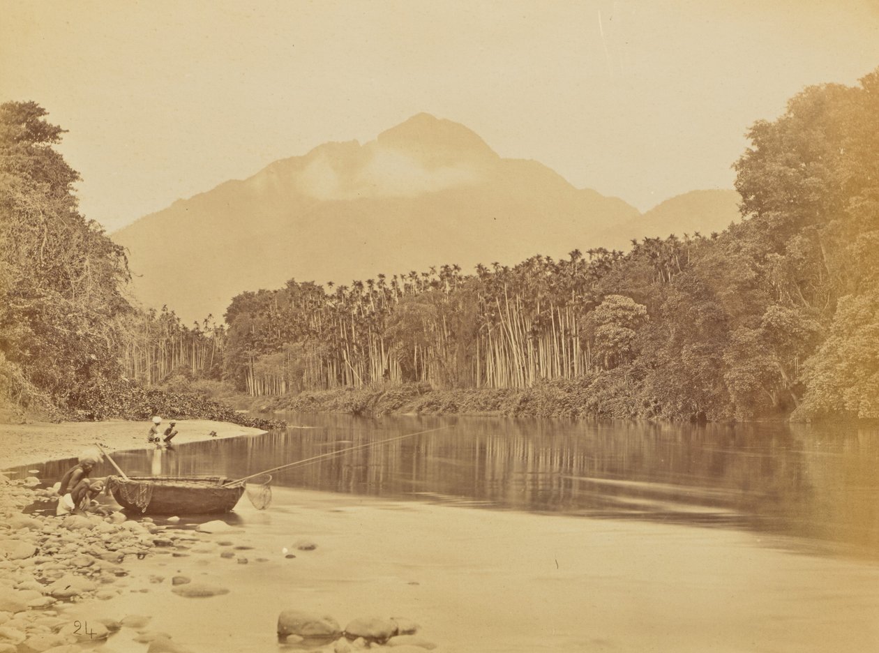 [Vista de paisagem com rio]. de Willoughby Wallace Hooper