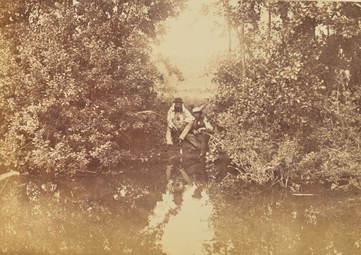 [Two Men Fishing] de Willoughby Wallace Hooper