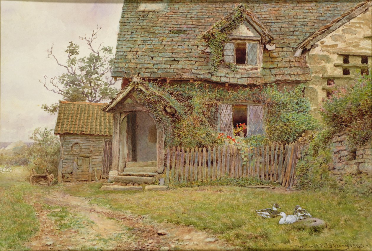 Cottage em Mansell Lacy perto de Hereford de Wilmot Pilsbury