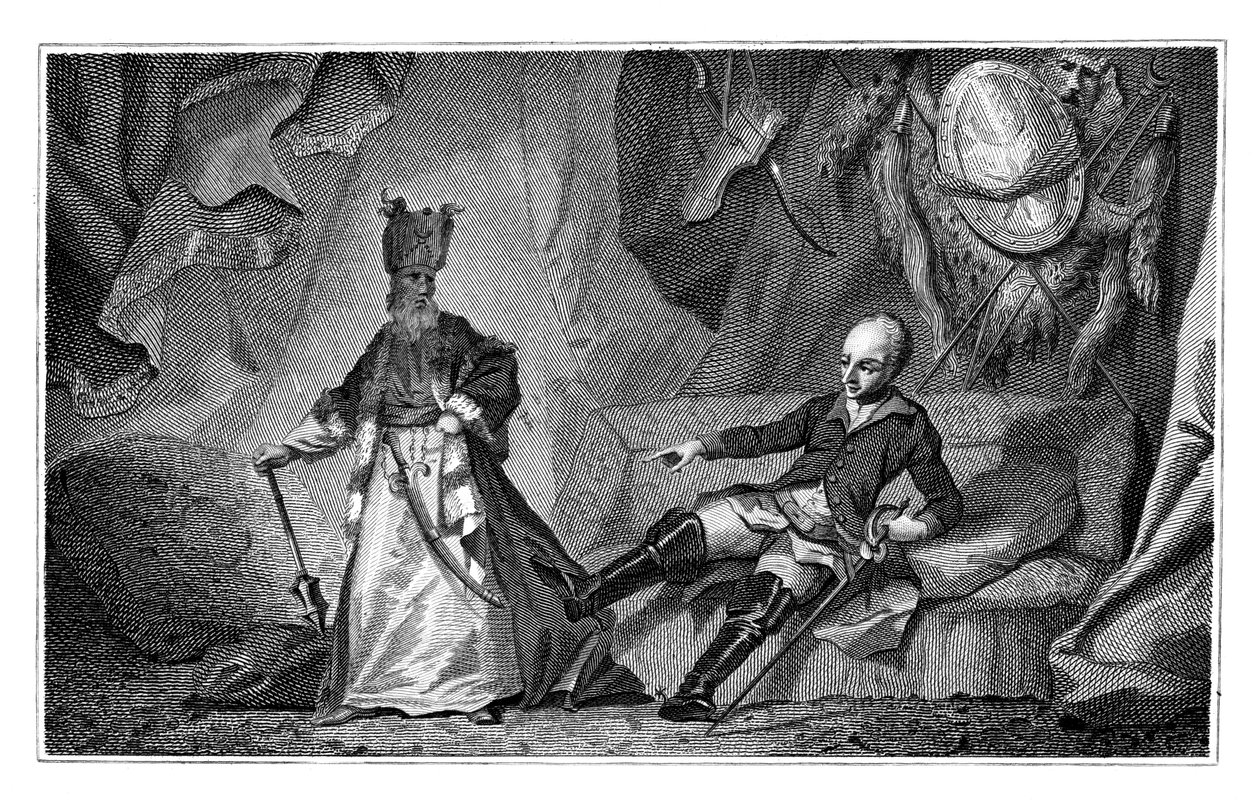 Carlos XII da Suécia e o Grande Vizir, 1709-1713. de Wilson