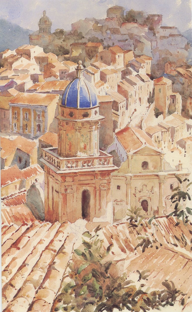 583 Sombras saturadas de sol - S.Maria dell&39;Itria, Ragusa de Wilson Clive