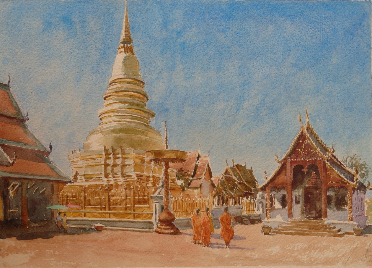 879 Wat Phrathat Haripunchai, Lamphun de Wilson Clive