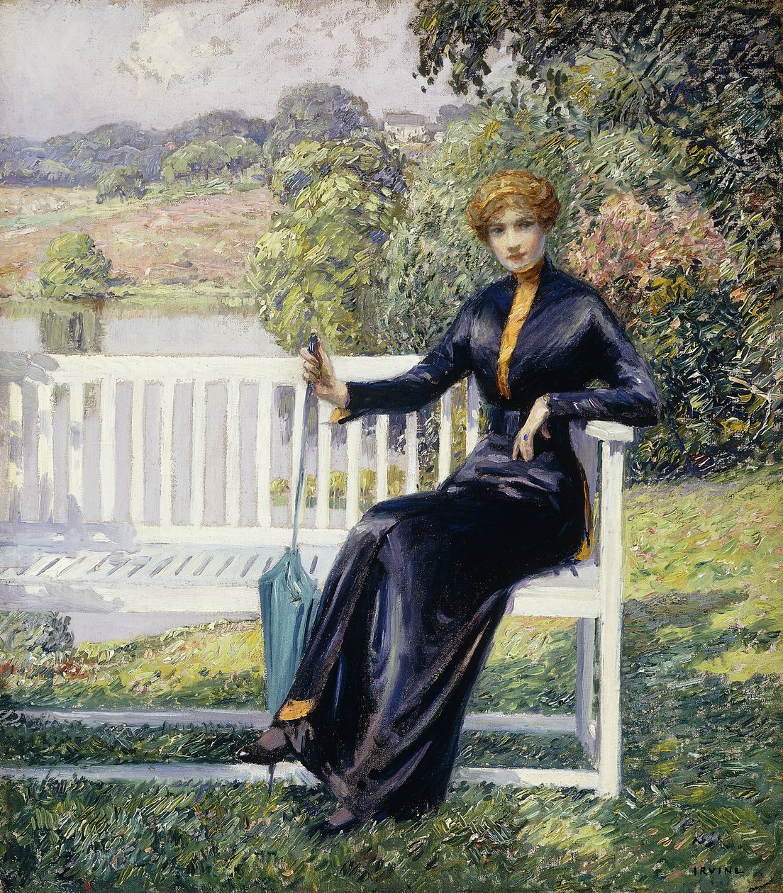 Lois no Jardim de Wilson Henry Irvine