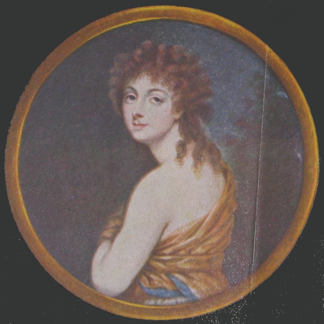 Miniatura de Rozalia Lubomirska née Chodkiewicz. de Wincenty de Lesseur