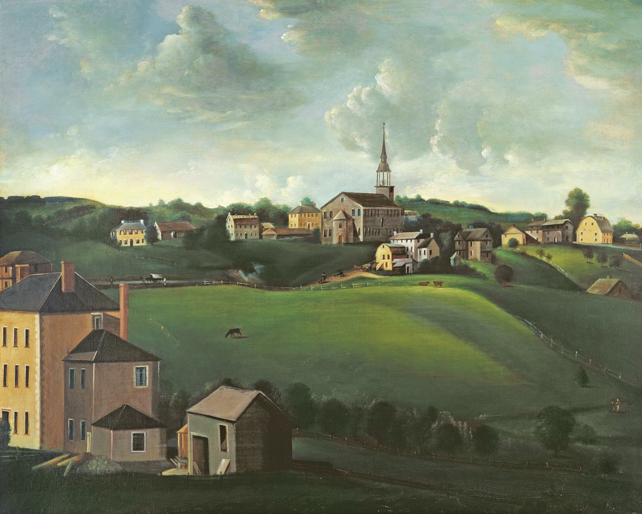Hingham Meetinghouse, 1845 de Winckworth Allan Gay