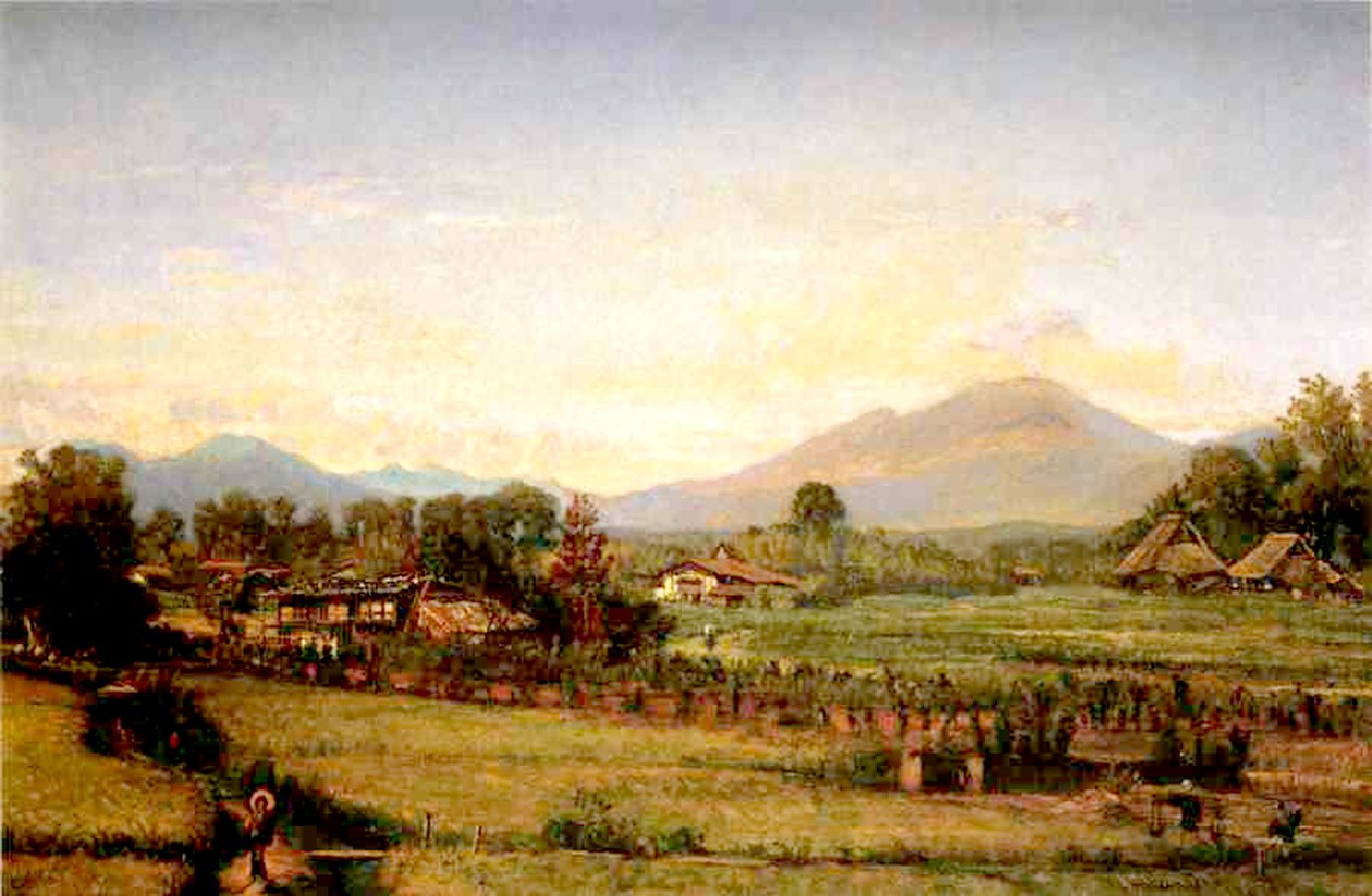Paisagem Japonesa, 1878 de Winckworth Allan Gay