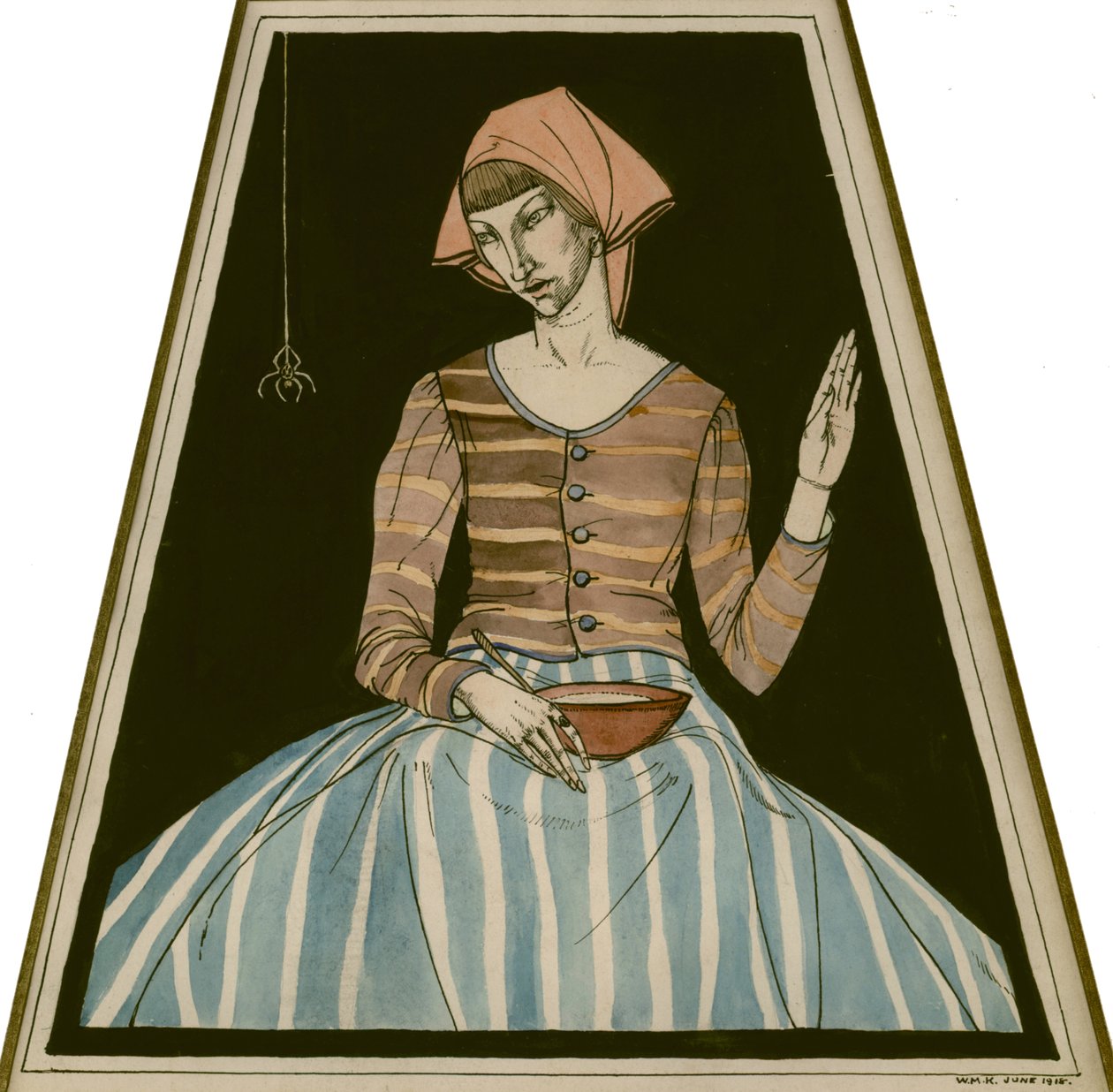 Pequena Miss Muffet de Winifred Knights