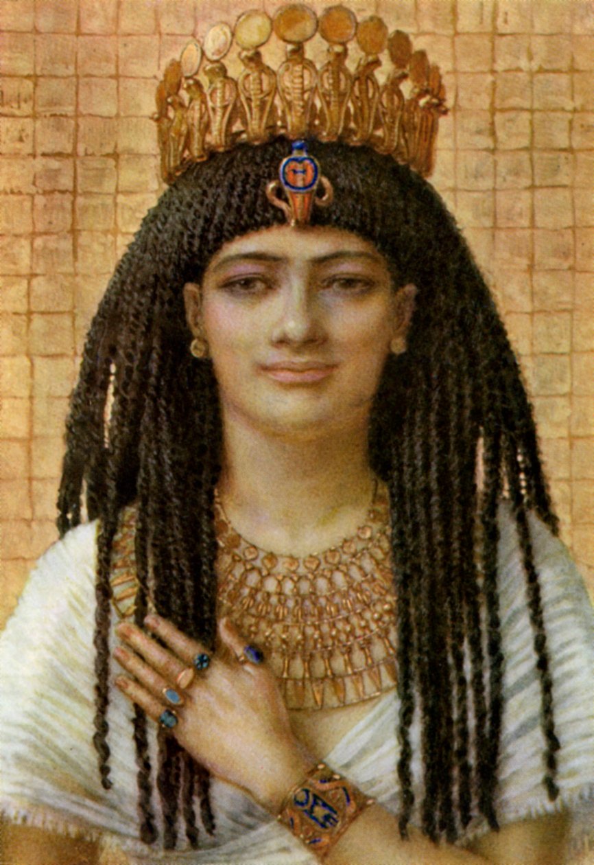 Mutnezemt, rainha egípcia antiga da 18a dinastia, séculos 14 a 13 aC 1926. de Winifred Mabel Brunton