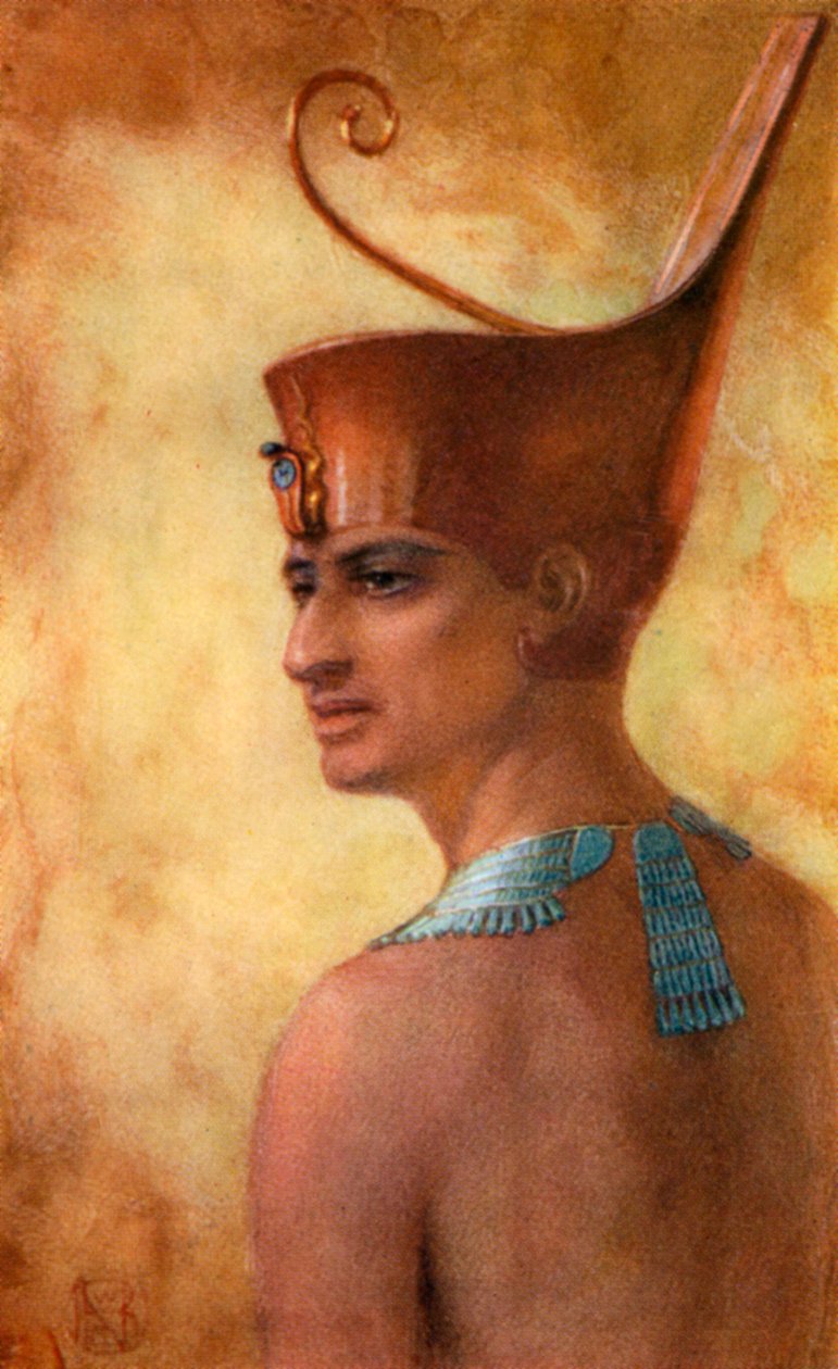 Pepi I, antigo faraó egípcio da 6ª dinastia, século 24 a 23 aC, 1926. de Winifred Mabel Brunton