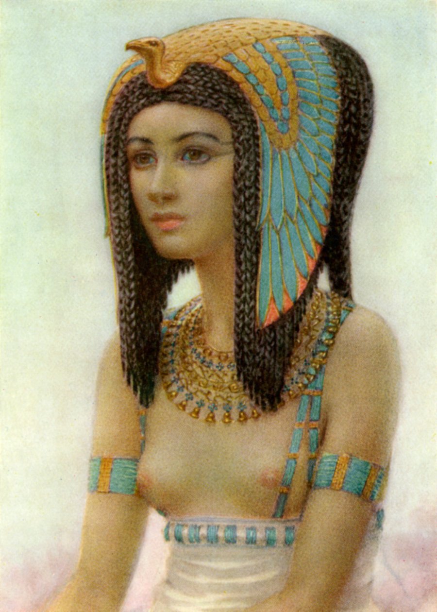 Tetisheri, rainha egípcia antiga da dinastia XVII, século XVI aC 1926. de Winifred Mabel Brunton