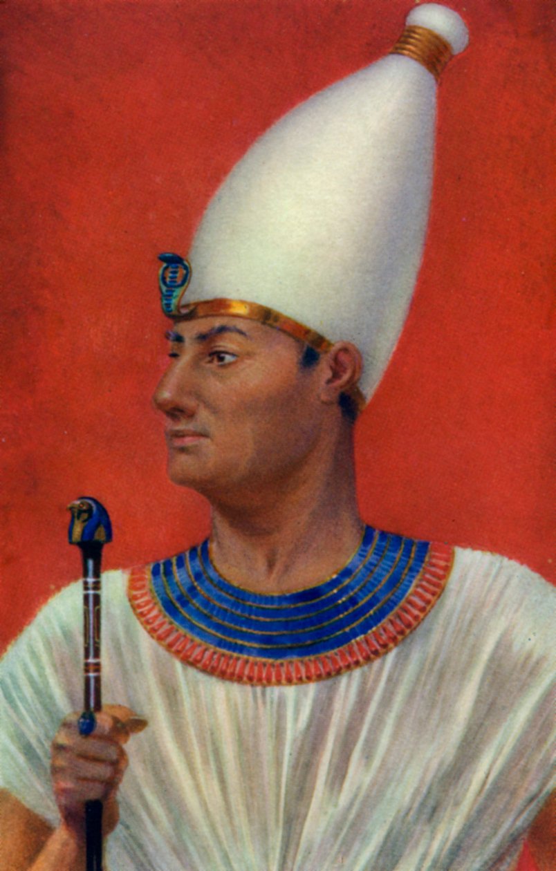 Tutmés III, antigo faraó egípcio da dinastia 18, século 15 aC, 1926. de Winifred Mabel Brunton