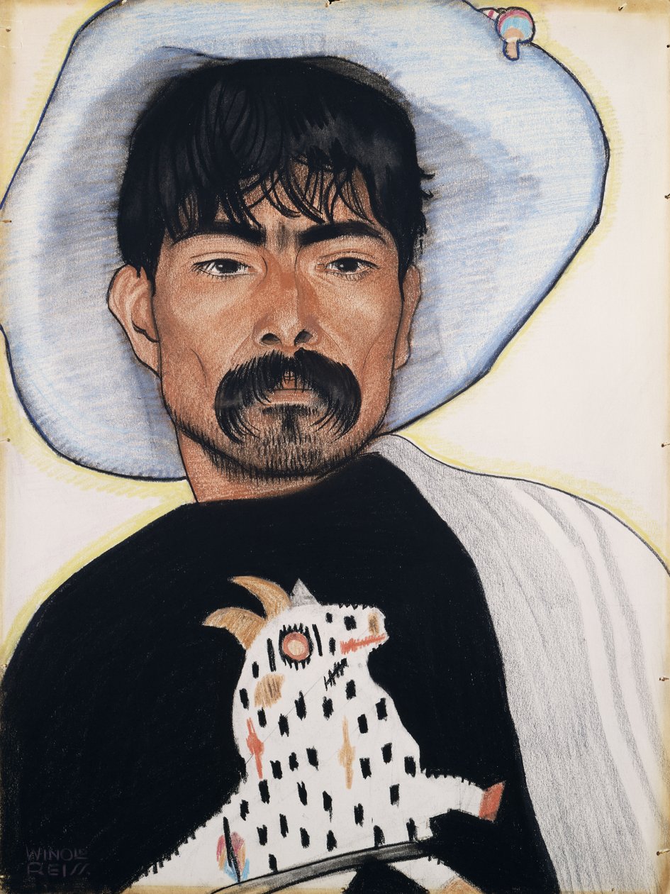 Índio Zapoteka, México de Winold Reiss