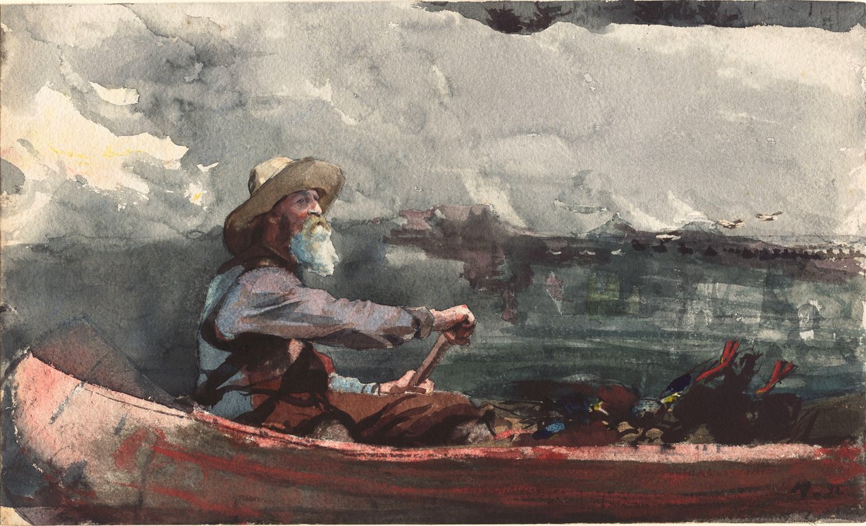 Guia de viagem de Adirondacks de Winslow Homer