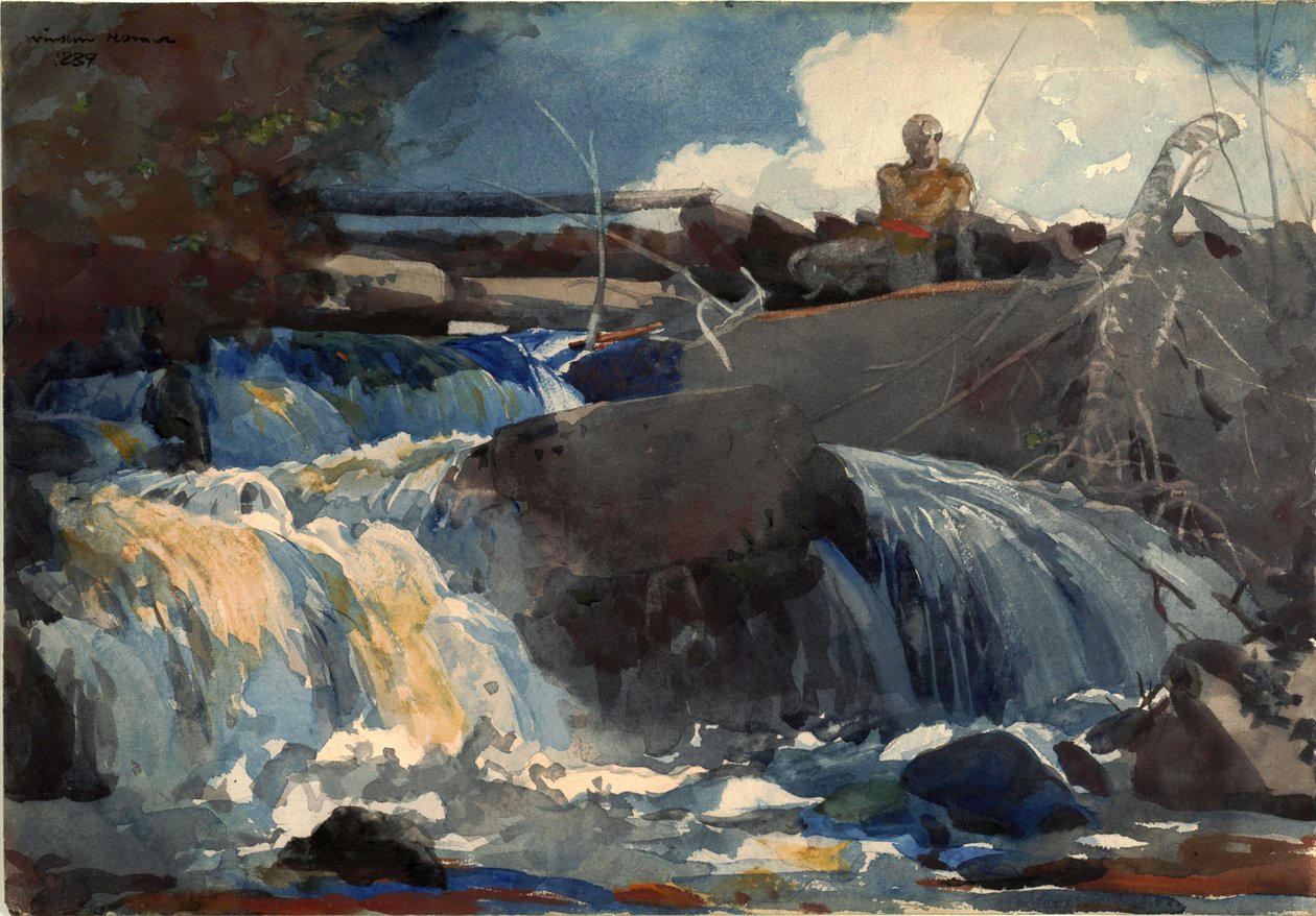 Fundição nas Cataratas de Winslow Homer
