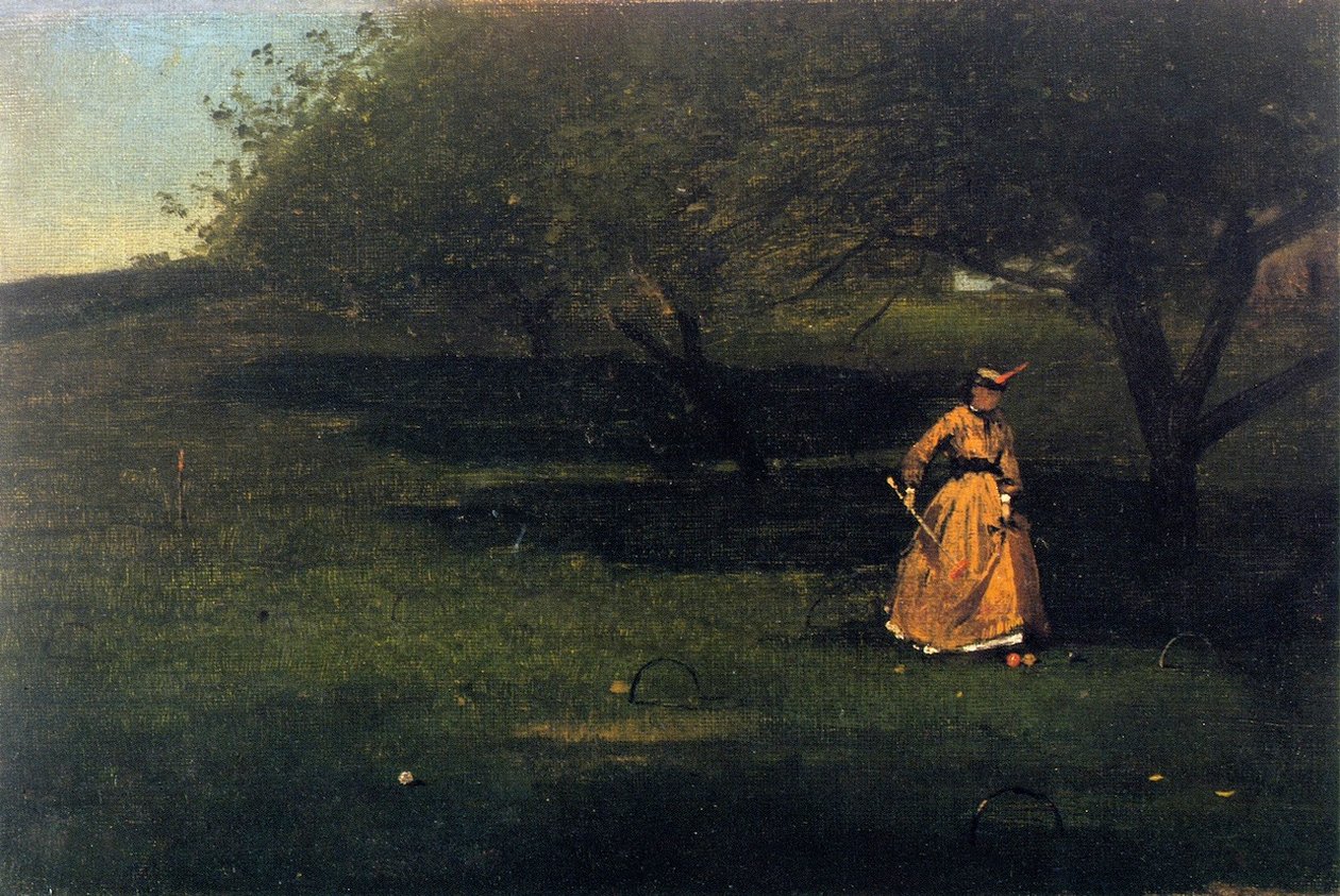 Jogador de Croquet de Winslow Homer