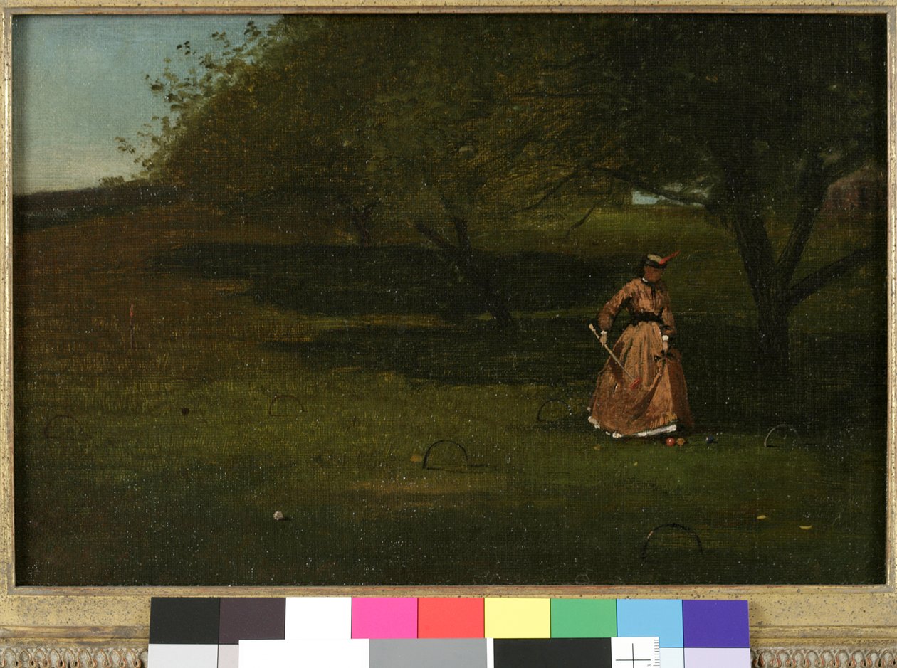 Jogador de Croquet de Winslow Homer