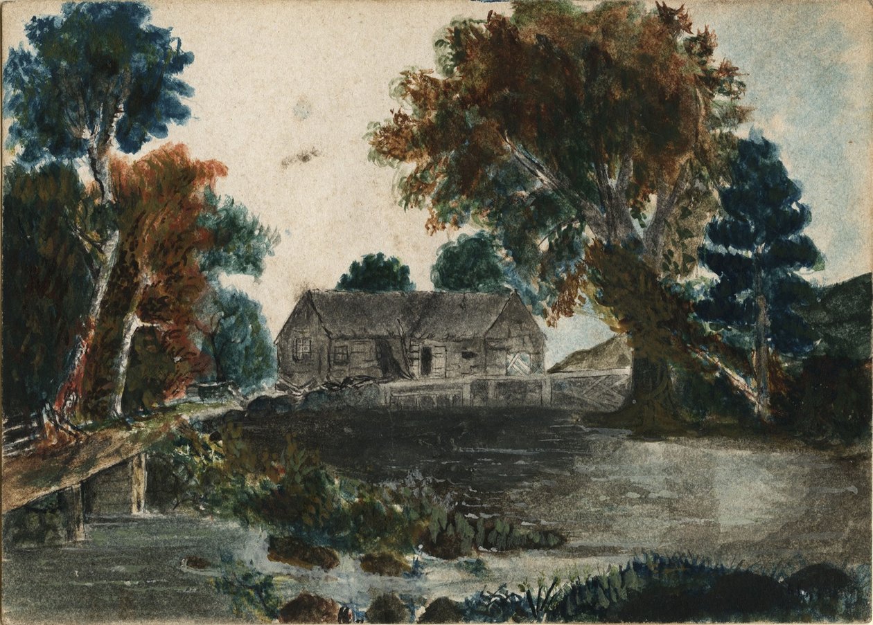 Cena da fazenda de Winslow Homer