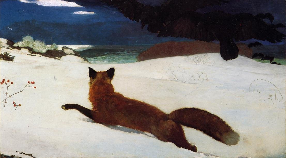 Caça à raposa de Winslow Homer