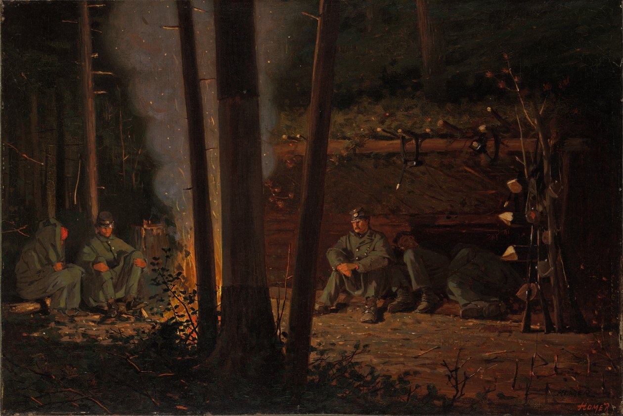 Na frente de Yorktown de Winslow Homer