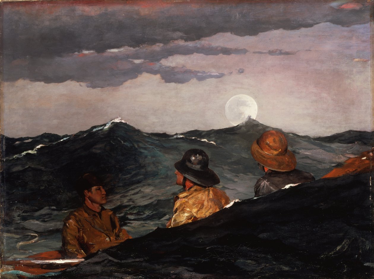 Beijando a Lua, 1904 de Winslow Homer