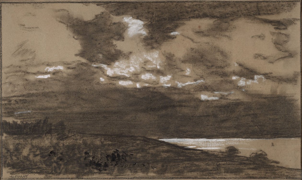 Céu tempestuoso de Winslow Homer