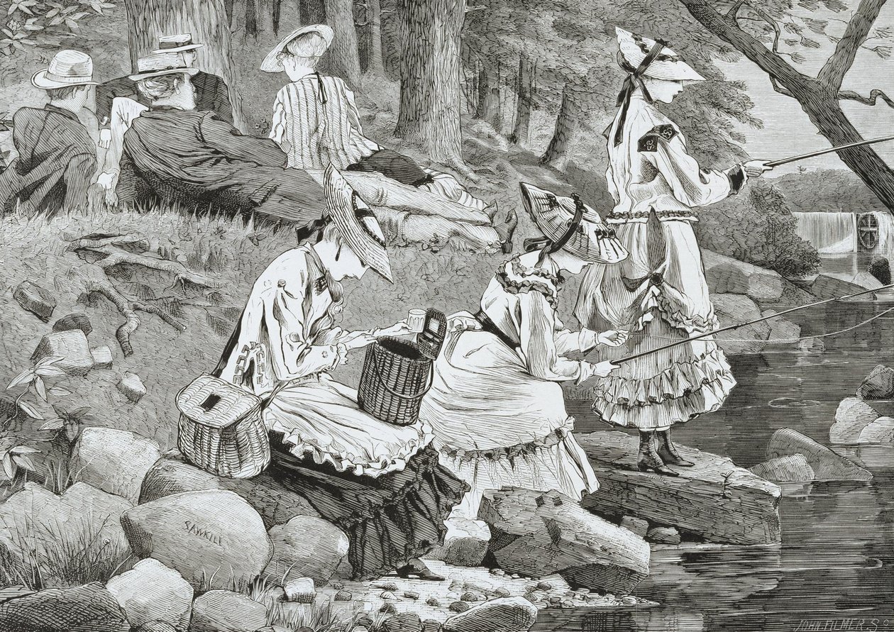 A festa de pesca de Winslow Homer