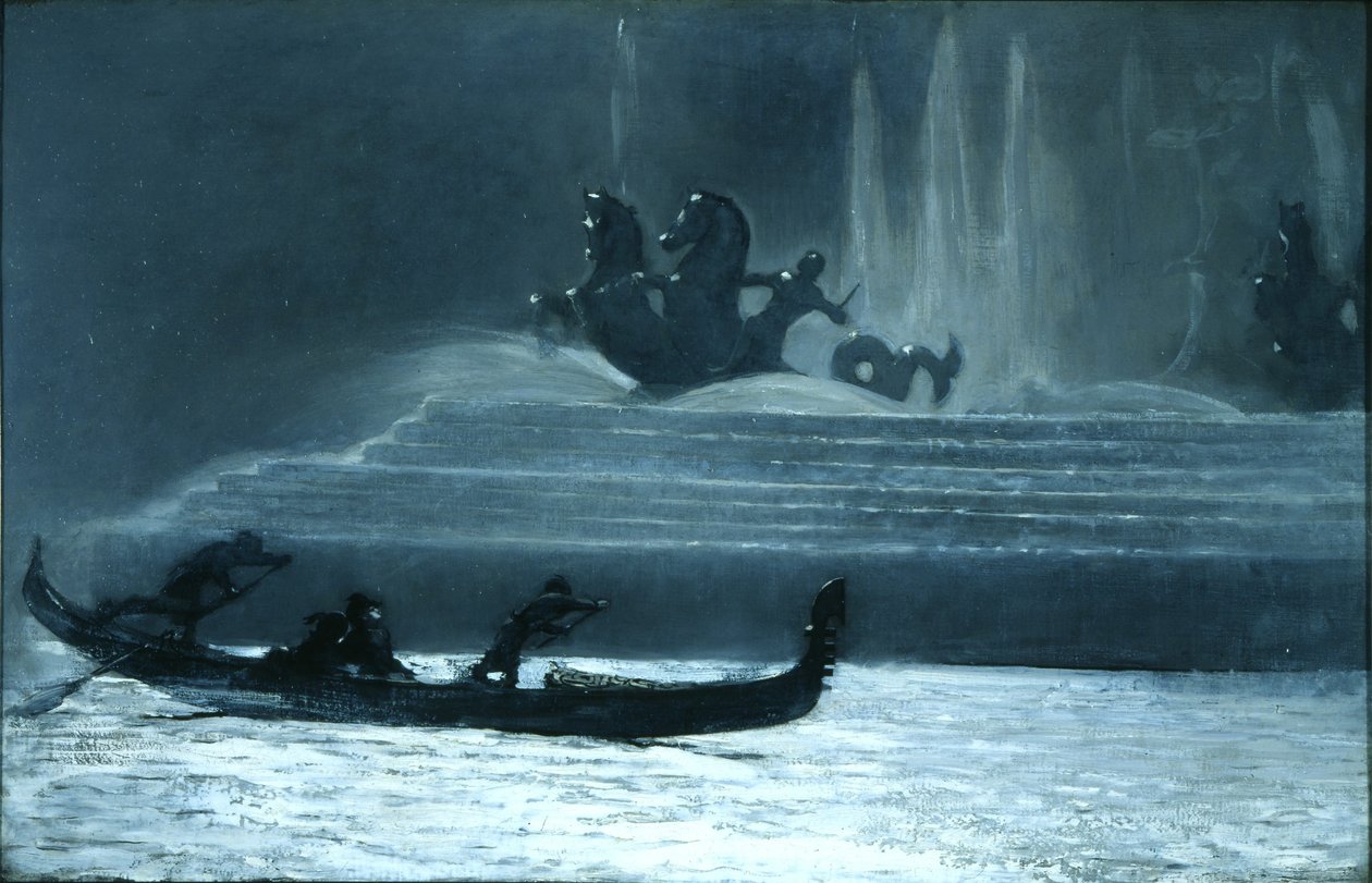 As fontes na noite, exposição colombiana dos mundos de Winslow Homer