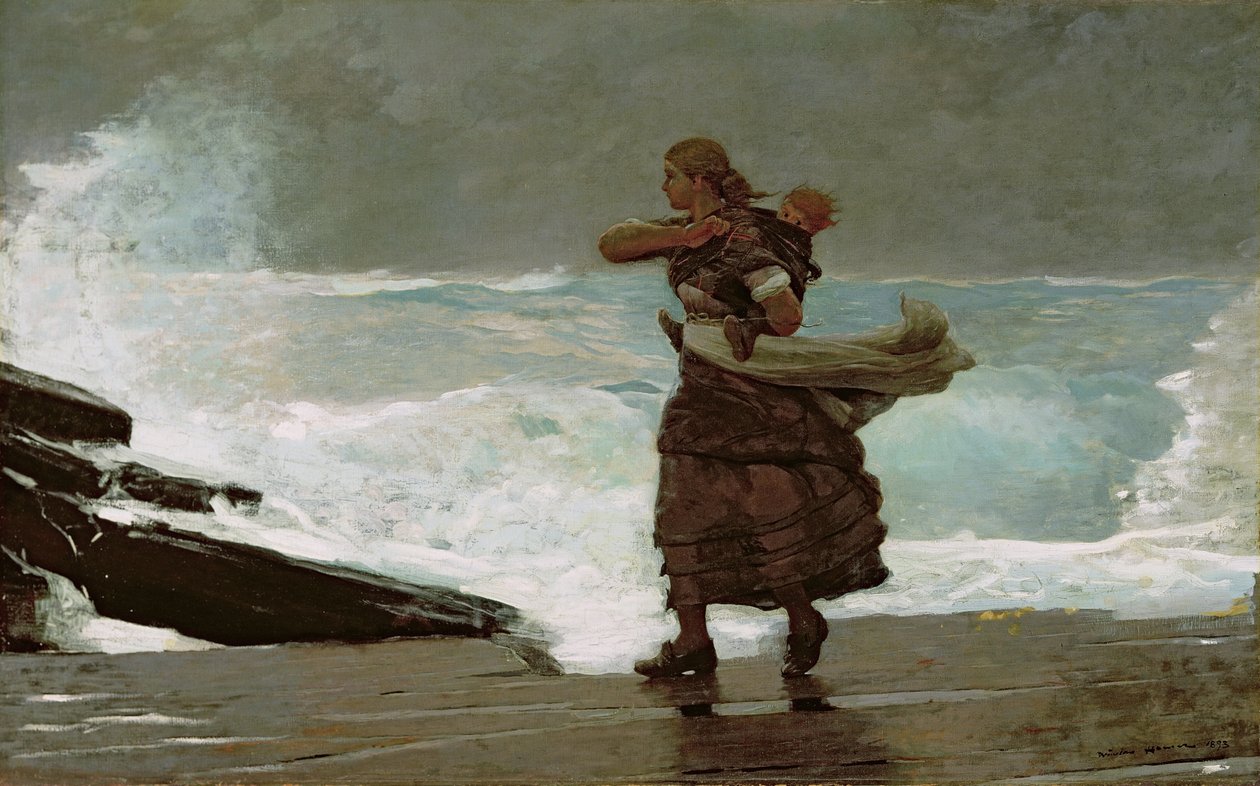 O vendaval de Winslow Homer