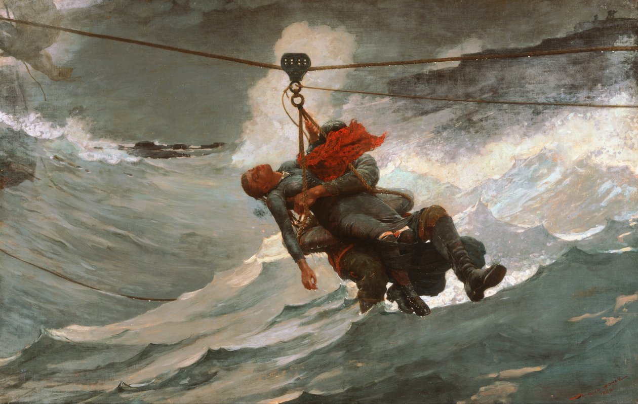 A linha da vida de Winslow Homer