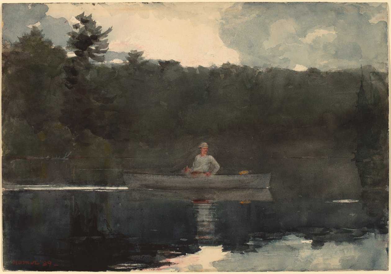 O pescador solitário de Winslow Homer