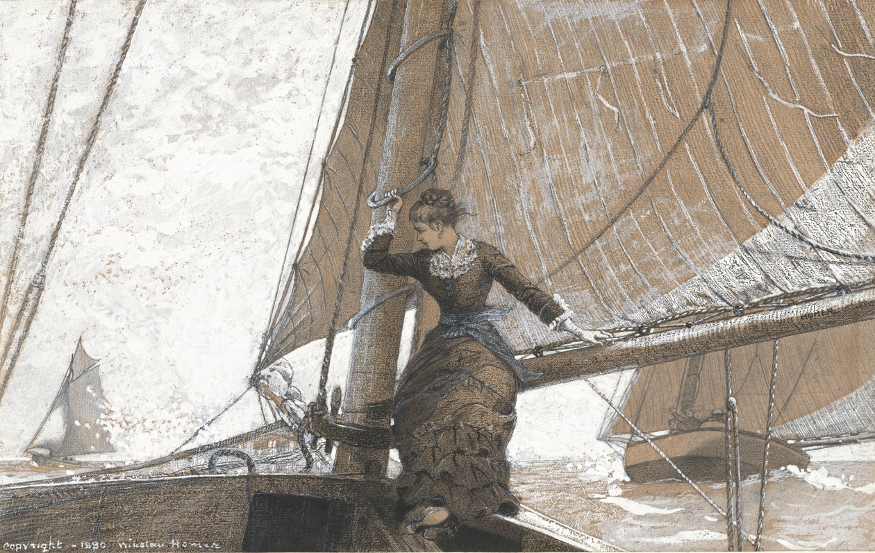 Garota de iates de Winslow Homer