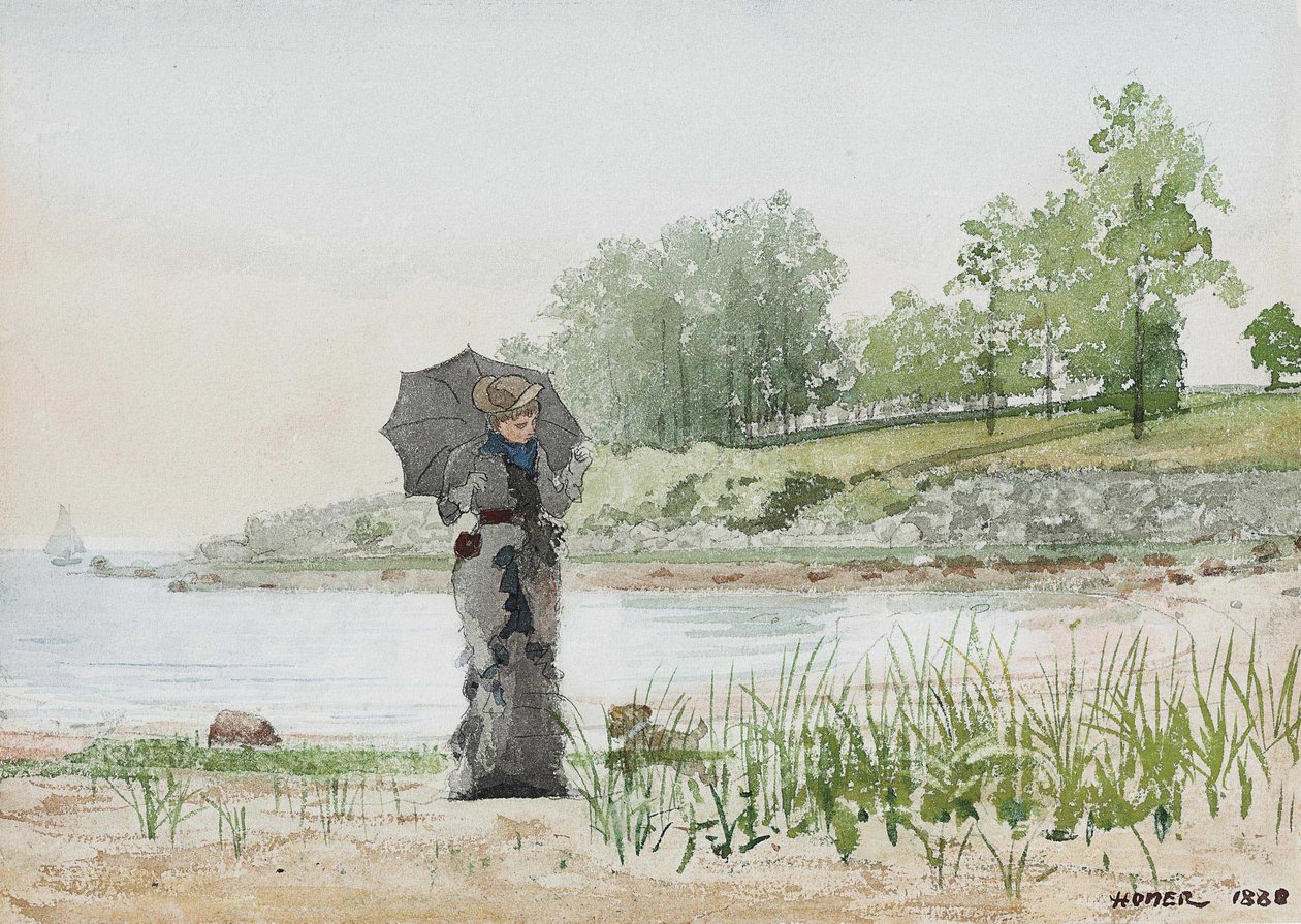 Mulher jovem de Winslow Homer