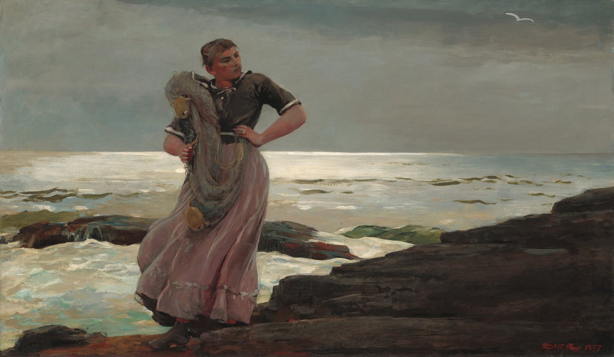 Uma luz no mar de Winslow Homer