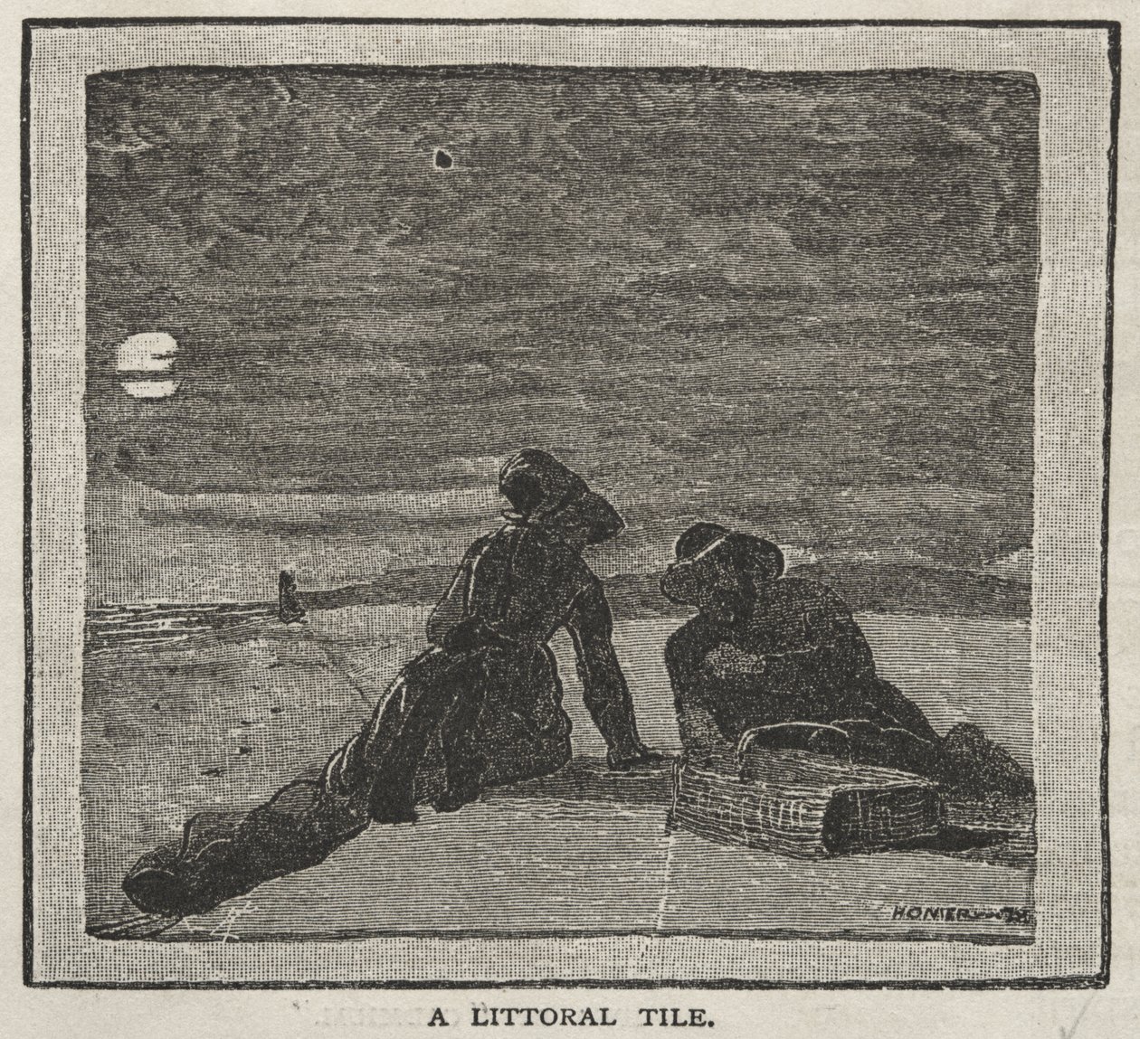 A Littoral Tile de Winslow Homer