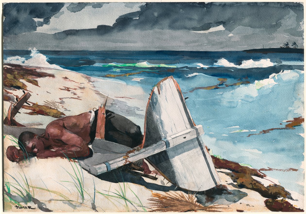 Depois do furacão, Bahamas de Winslow Homer