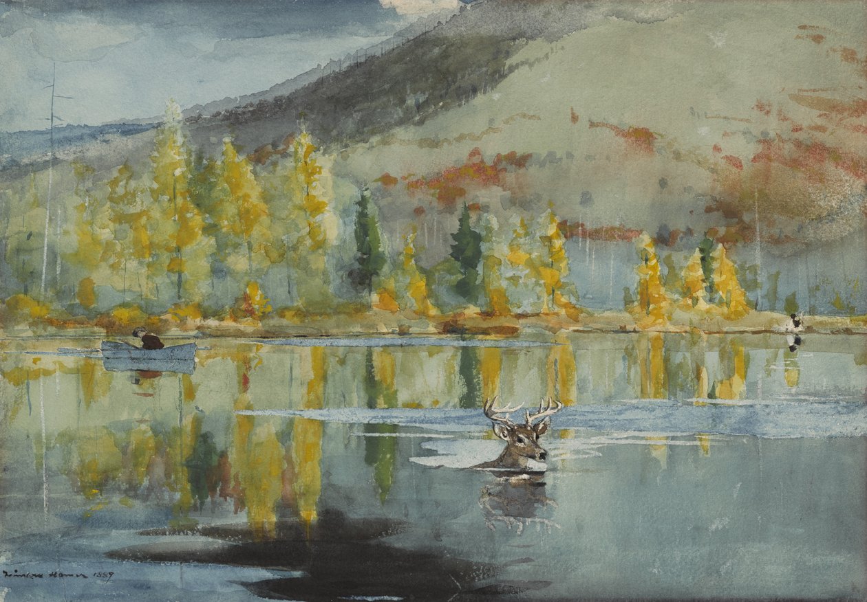 Um dia de outubro de 1889 de Winslow Homer