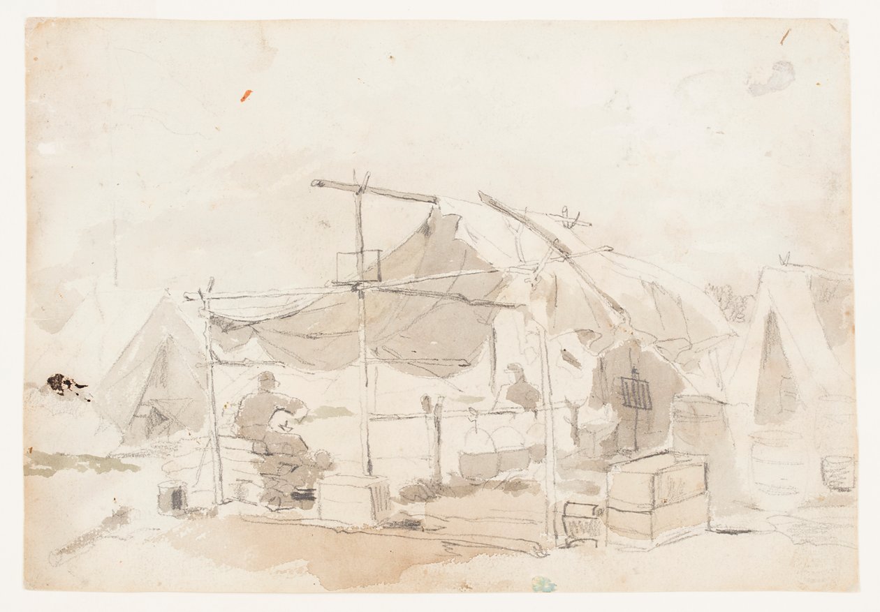 Tenda do Cozinheiro do Exército de Winslow Homer
