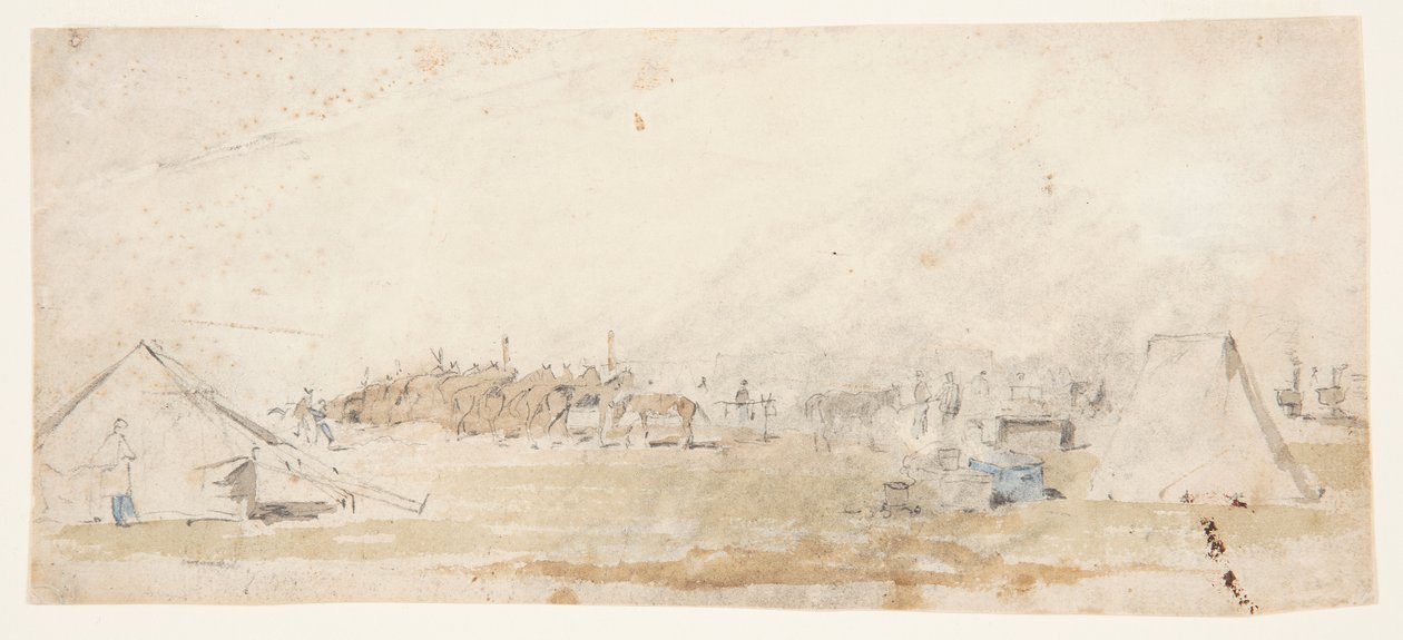 Acampamento do Exército de Winslow Homer