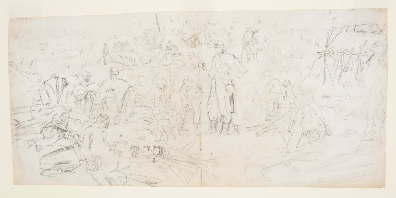 Acampamento do Exército de Winslow Homer