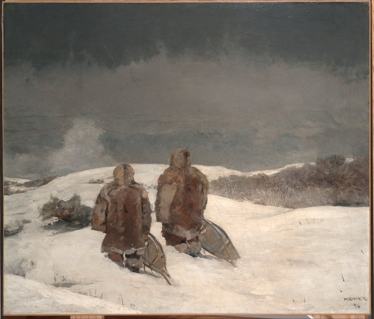 Abaixo de zero de Winslow Homer