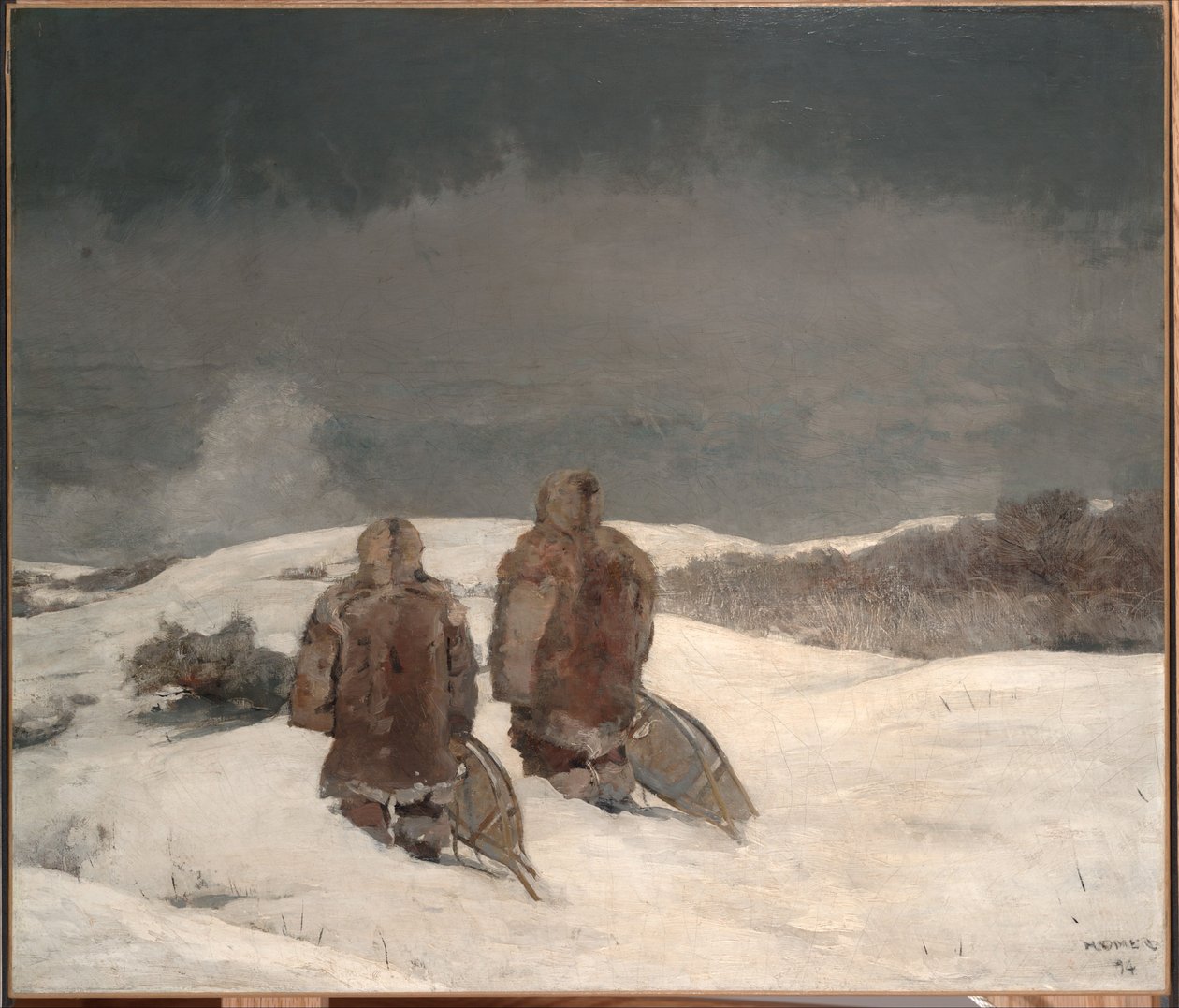 Abaixo de zero de Winslow Homer