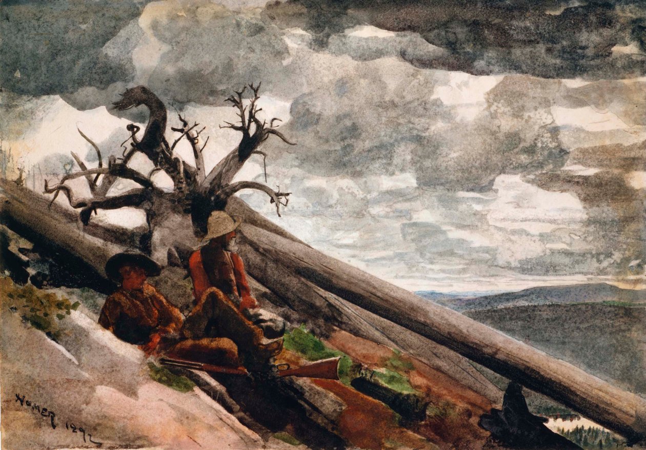 Montanha Queimada de Winslow Homer