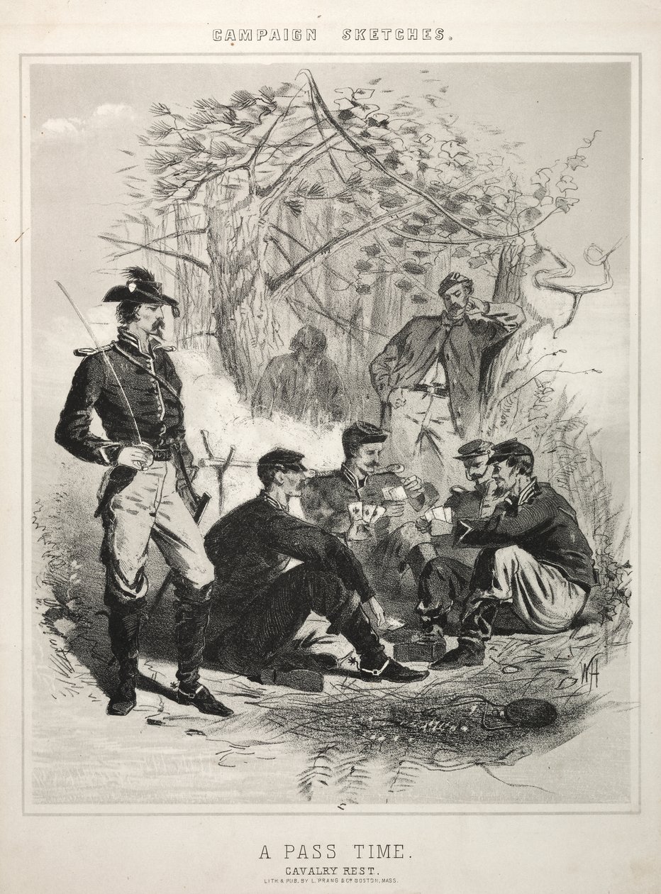 Esboços da campanha: Um passatempo de Winslow Homer