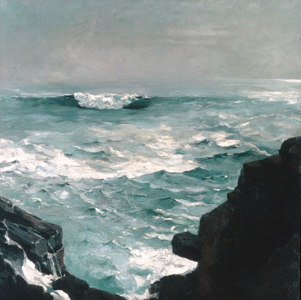 Rocha de canhão de Winslow Homer