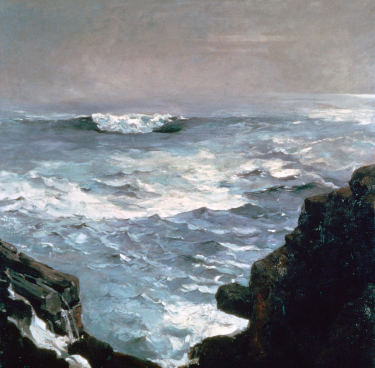 Rocha do canhão, 1895 de Winslow Homer